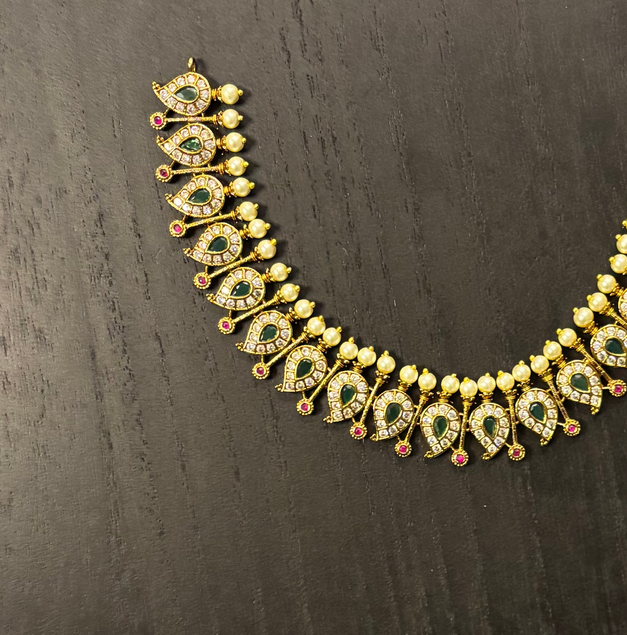 Meenakshi Ratnam Necklace Set
