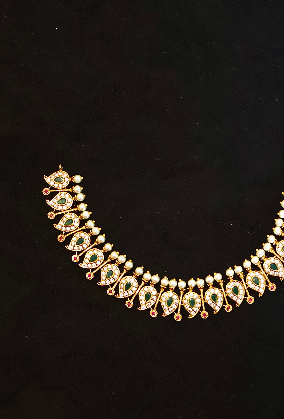 Meenakshi Ratnam Necklace Set