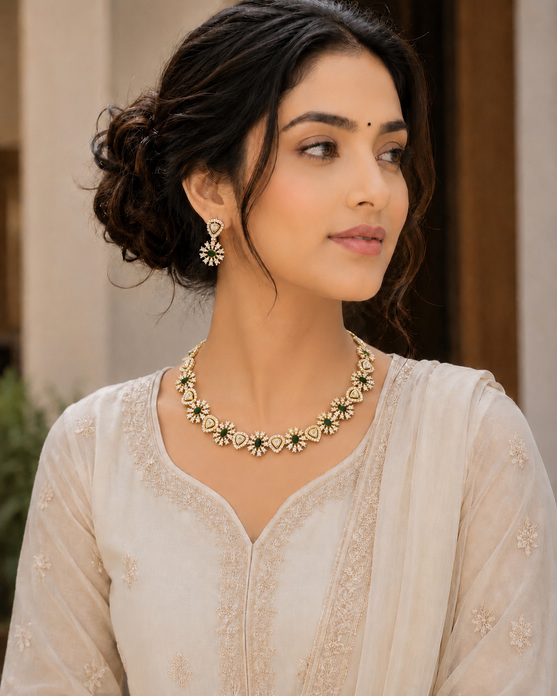 Blooming Grace Necklace Set