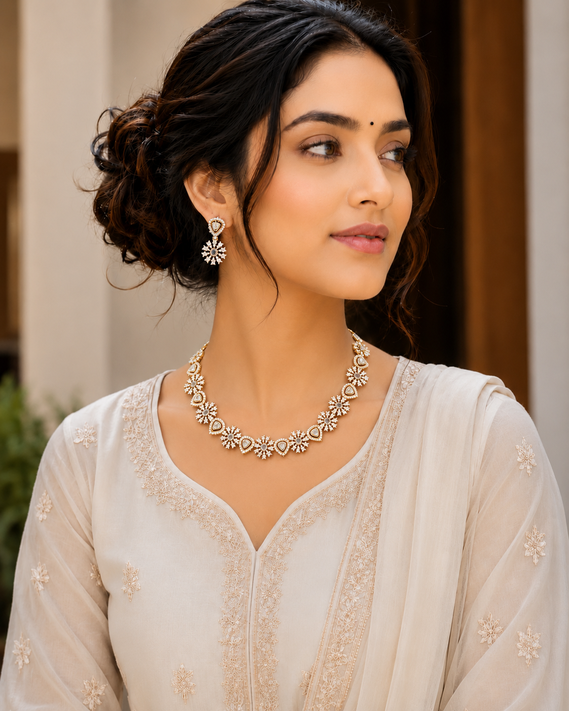 Blooming Grace Necklace Set