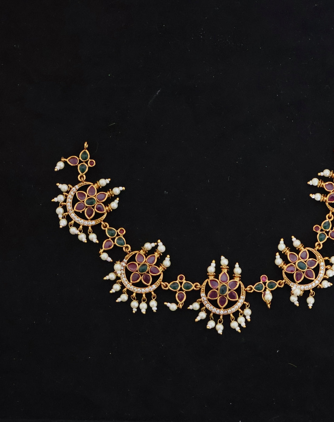 Royal Lotus Necklace Set